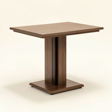 Atlas Pedestal Dining Table (synthetic illustration; no displayed measurements)
