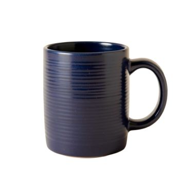 Cove Bridge Ceramic Mug - Navy
