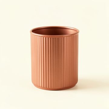 Brook Brook Empty Candle Holder - Terracotta (synthetic illustration; no displayed measurements)
