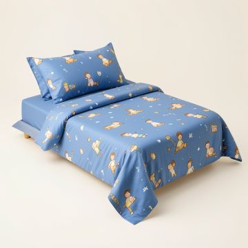 4 Piece Baby Crib Bedding Set (synthetic illustration; no displayed measurements)
