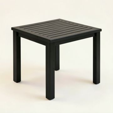 Harbor Bluff Compact Balcony Table - Black (synthetic illustration; no displayed measurements)