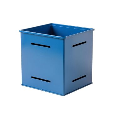 Linden Bluff Closed Garden Compost Bin - Blue