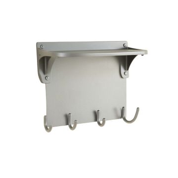 Willow Branch Wall-Mounted Entryway Organizer Shelf - Gray
