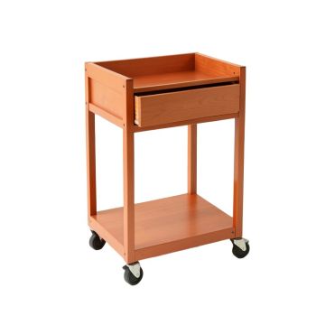 Glen Brook Empty Rolling Workshop Cart - Terracotta