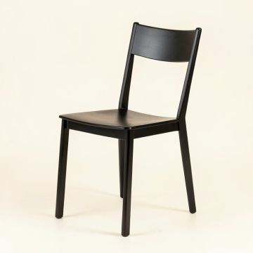 Shore Dale Dining Chair - Black (synthetic illustration; no displayed measurements)