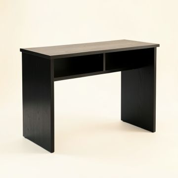 Summit Crest Writing Desk - Black (synthetic illustration; no displayed measurements)