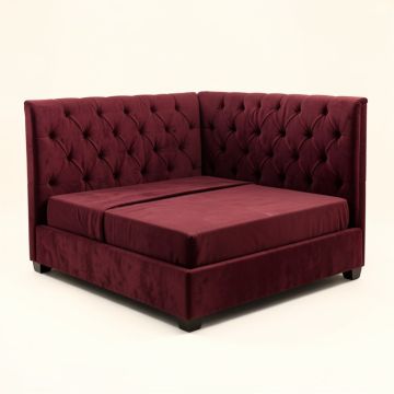 Menendez King Tufted Upholstered Low Profile Platform Bed (synthetic illustration; no displayed measurements)