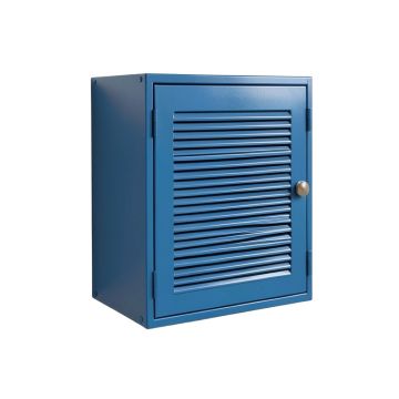Meadow Canyon Wall-Mounted Laundry Cabinet - Blue