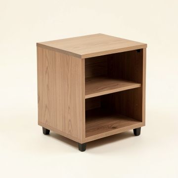 Kelly Floor Shelf End Table With Storage (synthetic illustration; no displayed measurements)