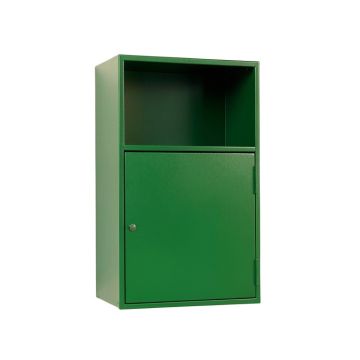 Pine Arc Wall-Mounted Entry Cabinet