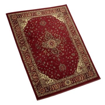 Brandt Oriental Burgundy Area Rug