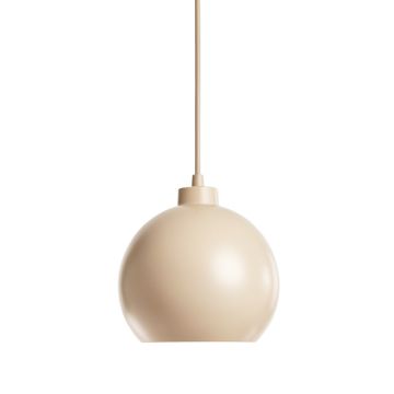Ridge Bluff Pendant Light Suspended From One Plain Cable - Beige
