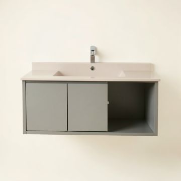 Letourneau 31 '' Wall-Mounted Single Bathroom Vanity Set (synthetic illustration; no displayed measurements)
