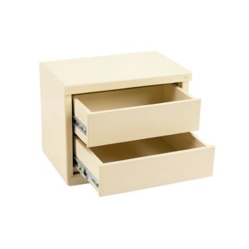 Heath Crest Small-Parts Storage Drawer Cabinet - Ivory