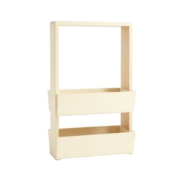 Field Crest Empty Vertical Garden Frame - Cream
