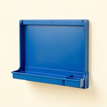 Fern Brook Empty Wall-Mounted Tool Organizer Panel - Blue (synthetic illustration; no displayed measurements)
