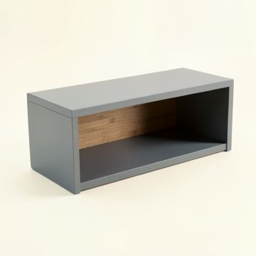 Briar Branch Shoe Storage Bench - Gray (synthetic illustration; no displayed measurements)
