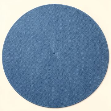Alder Crossing Round Area Rug - Blue (synthetic illustration; no displayed measurements)