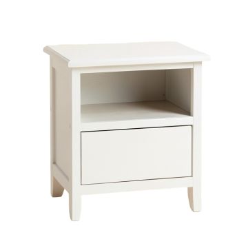 Maple Bridge Nightstand - White (synthetic illustration; no displayed measurements)