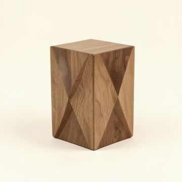 Element Geometric End Table (synthetic illustration; no displayed measurements)