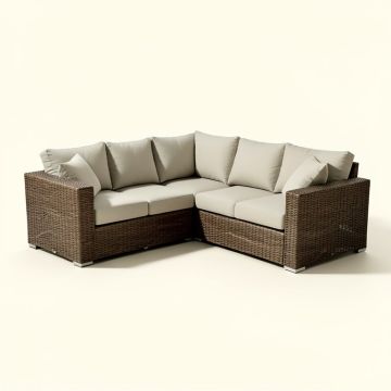 Daytona 4 Piece Sofa Seating Group With Cushions (synthetic illustration; no displayed measurements)