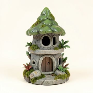 Gnome Sweet Fairy Home Statue (synthetic illustration; no displayed measurements)