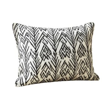Rustic Patch Geometric Arrow Print Body Pillowcase