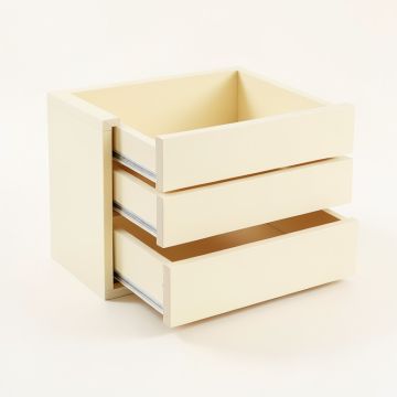 Meadow Canyon Under-Desk Drawer Unit - Ivory (synthetic illustration; no displayed measurements)