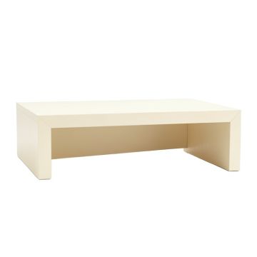 Cedar Branch Desktop Monitor Riser - Cream