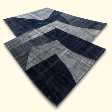Tomas Chevron Rug To Tomas Chevron Dark Blue/Gray Rug Indoor / Outdoor Area Rug (synthetic illustration; no displayed measurements)