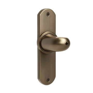 Broadway Privacy Door Lever With Rosette