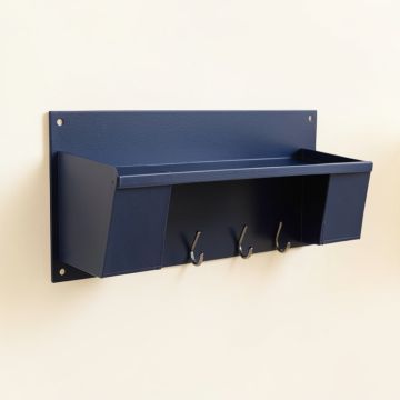 Juniper Arc Wall-Mounted Entryway Organizer Shelf (synthetic illustration; no displayed measurements)