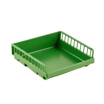 Cliff Falls Empty Under-Desk Cable Tray - Green