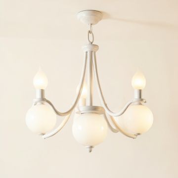 Bellamore 9 - Light Unique Globe Chandelier With Wrong Iron Accents (synthetic illustration; no displayed measurements)