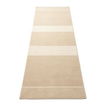 Moss Arc Narrow Runner Rug - Beige