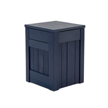 Oak Bluff Closed Garden Compost Bin - Navy