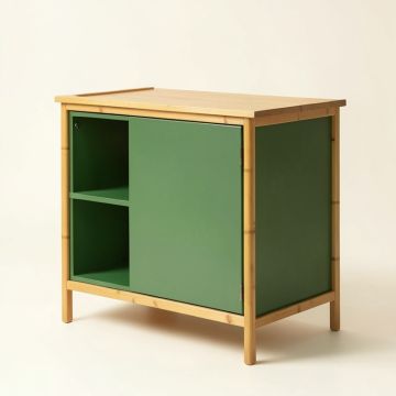 Reed Crest Freestanding Laundry Folding Counter - Green (synthetic illustration; no displayed measurements)