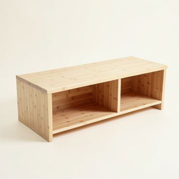 Holly Bridge Shoe Storage Bench - Ivory (synthetic illustration; no displayed measurements)