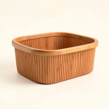 Oak Canyon Empty Storage Basket - Terracotta (synthetic illustration; no displayed measurements)