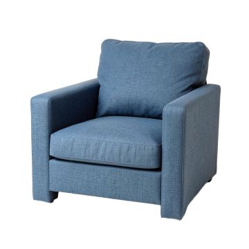 Stone Bend Upholstered Armchair - Blue