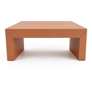 Birch Bend Desktop Monitor Riser - Terracotta (synthetic illustration; no displayed measurements)