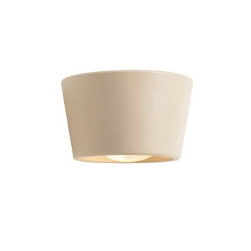 Meadow Dale Wall Sconce Mounted On A Plain Wall - Beige