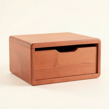 Dune Crest Under-Desk Drawer Unit - Terracotta (synthetic illustration; no displayed measurements)