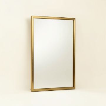 Cowart Gold Metal Wall Mirror (synthetic illustration; no displayed measurements)
