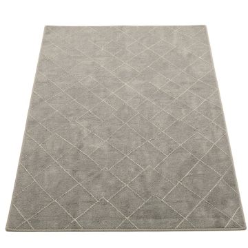 Sage Arc Rectangular Area Rug - Gray