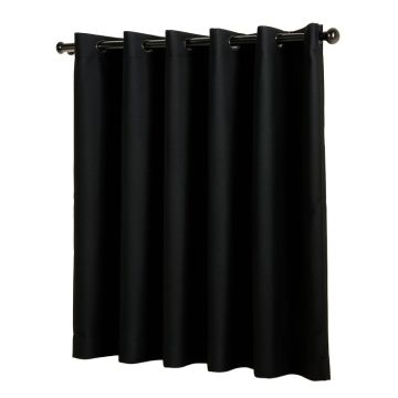 Annet Solid Blackout Thermal Grommet Single Curtain Panel