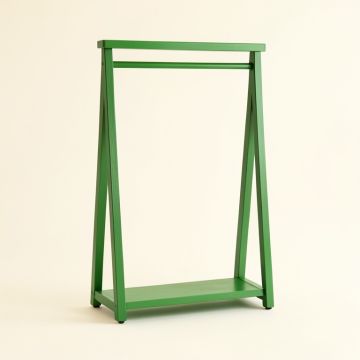 Dune Bluff Empty Garment Rack - Green (synthetic illustration; no displayed measurements)