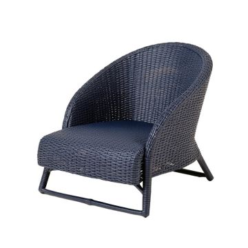 Vale Bend Outdoor Lounge Chair - Navy