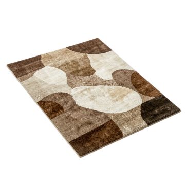 Nadell Abstract Brown/Beige Area Rug (synthetic illustration; no displayed measurements)
