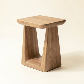 Framlingham Abstract End Table (synthetic illustration; no displayed measurements)